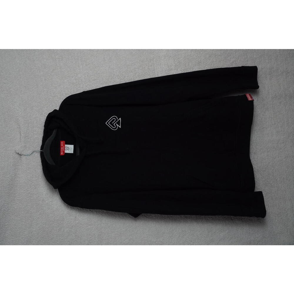 BLVCK ACE Black Hoodie with Spade Logo